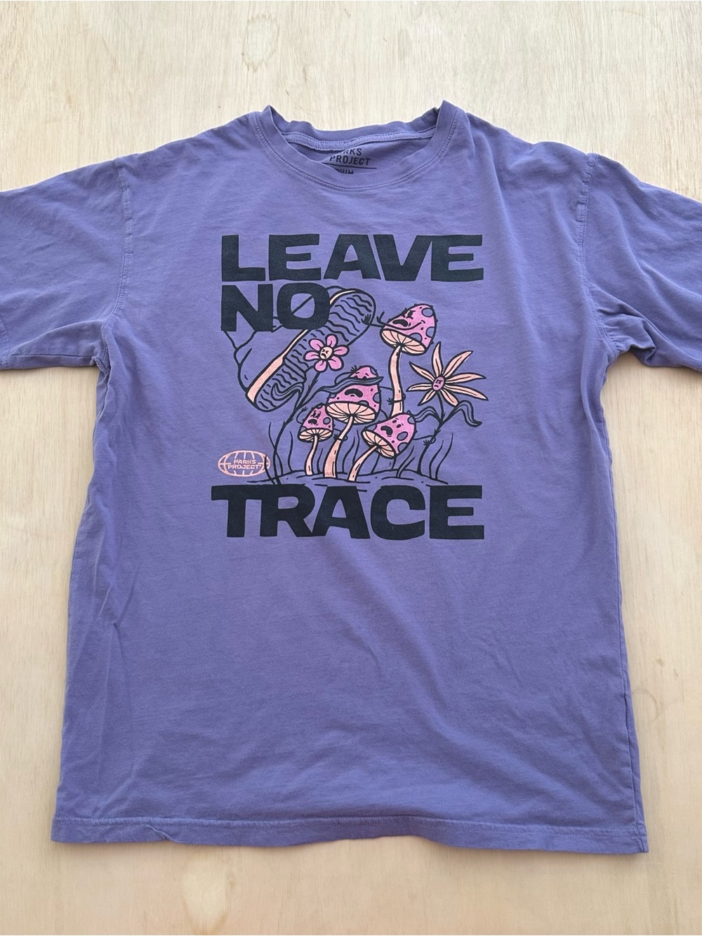 Parks Project Purple Graphic Short Sleeve Tee - Picture 2 of 7